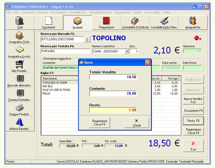 Software Gestione Edicola